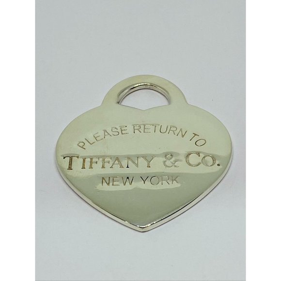 Tiffany & Co Return To Tiffany XL Heart Rare Size - Picture 2 of 9